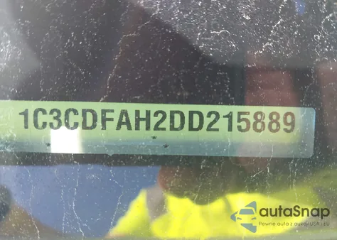 2013 Dodge Dart Se/Aero from USA, damaged, VIN 1C3CDFAH2DD215889